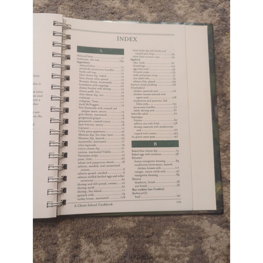 Thyme And Tradition A Christ School Cookbook Arden, NC‎ 2001 Spiral Hardcover - Picture 7 of 16